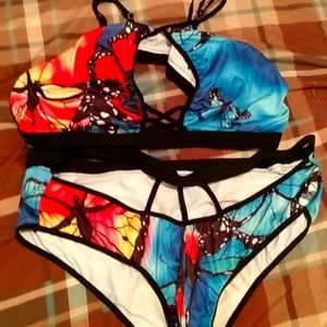 Butterfly Halter Set